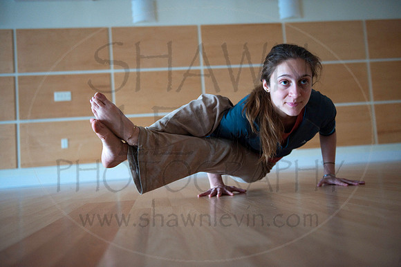 Baltmiore Yoga Village Anjali Sunita Practicing Yoga